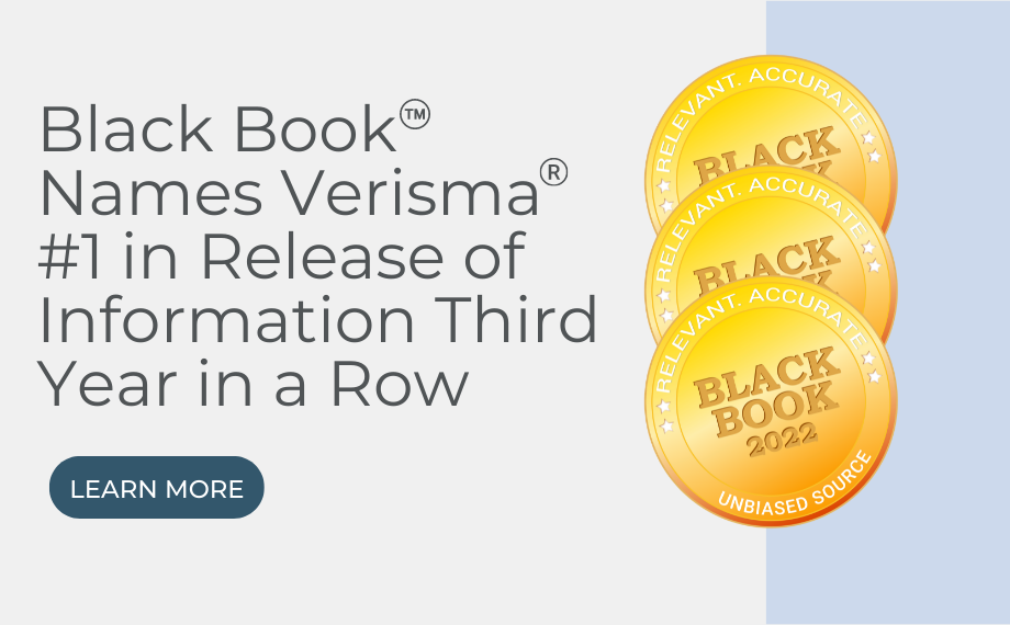 Black Book Names Verisma #1 in Release of Information Third Year in a Row