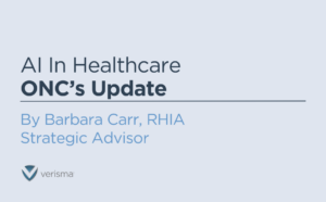 AI In Healthcare ONC’s Update