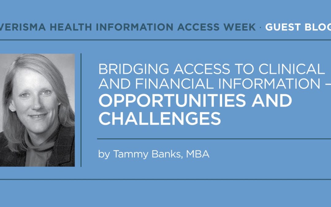 Bridging Access to Clinical and Financial Information – Opportunities and Challenges