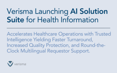 Verisma Launching AI Solution Suite for Health Information