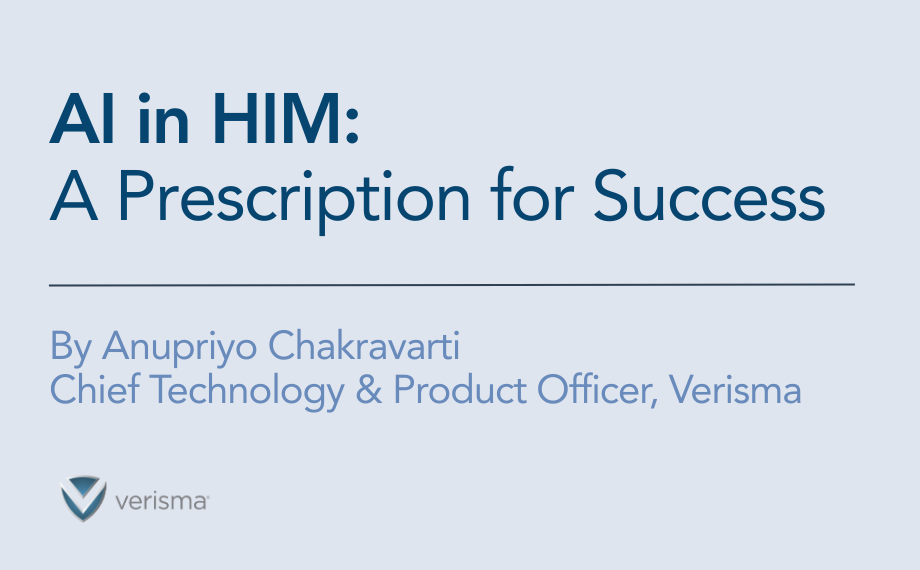 AI in HIM: A Prescription for Success
