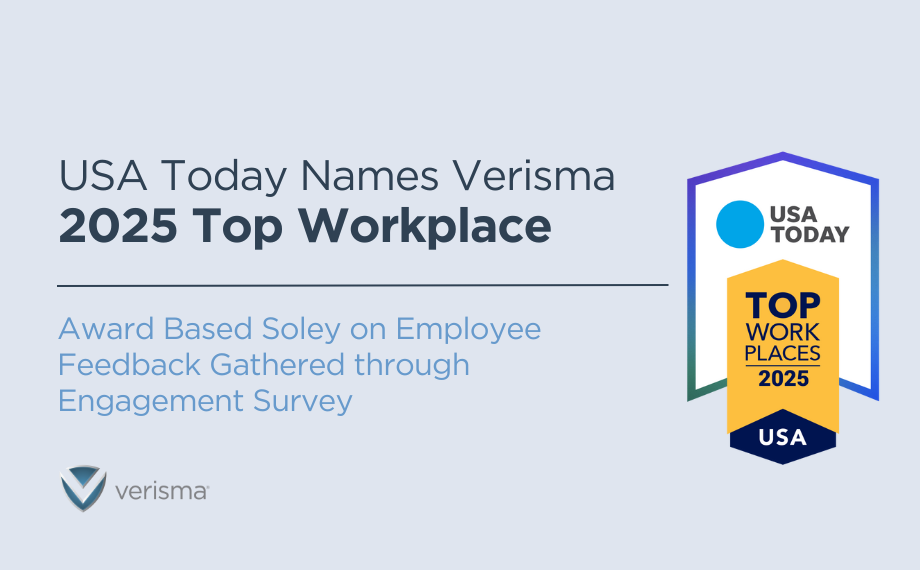 USA Today Names Verisma 2025 Top Workplace