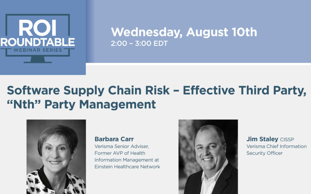 Software Supply Chain Risk – Effective Third Party, “Nth” Party Management